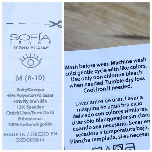 🩵NWT Sofia Vergara Black Burnout Zebra Print Long Sleeve Medium - Picture 11 of 12